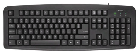  Trust CLASSICLINE KEYBOARD Black USB